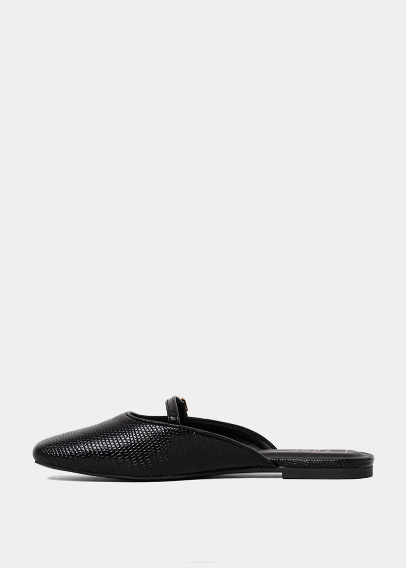 Athena Slide - Black Lizard