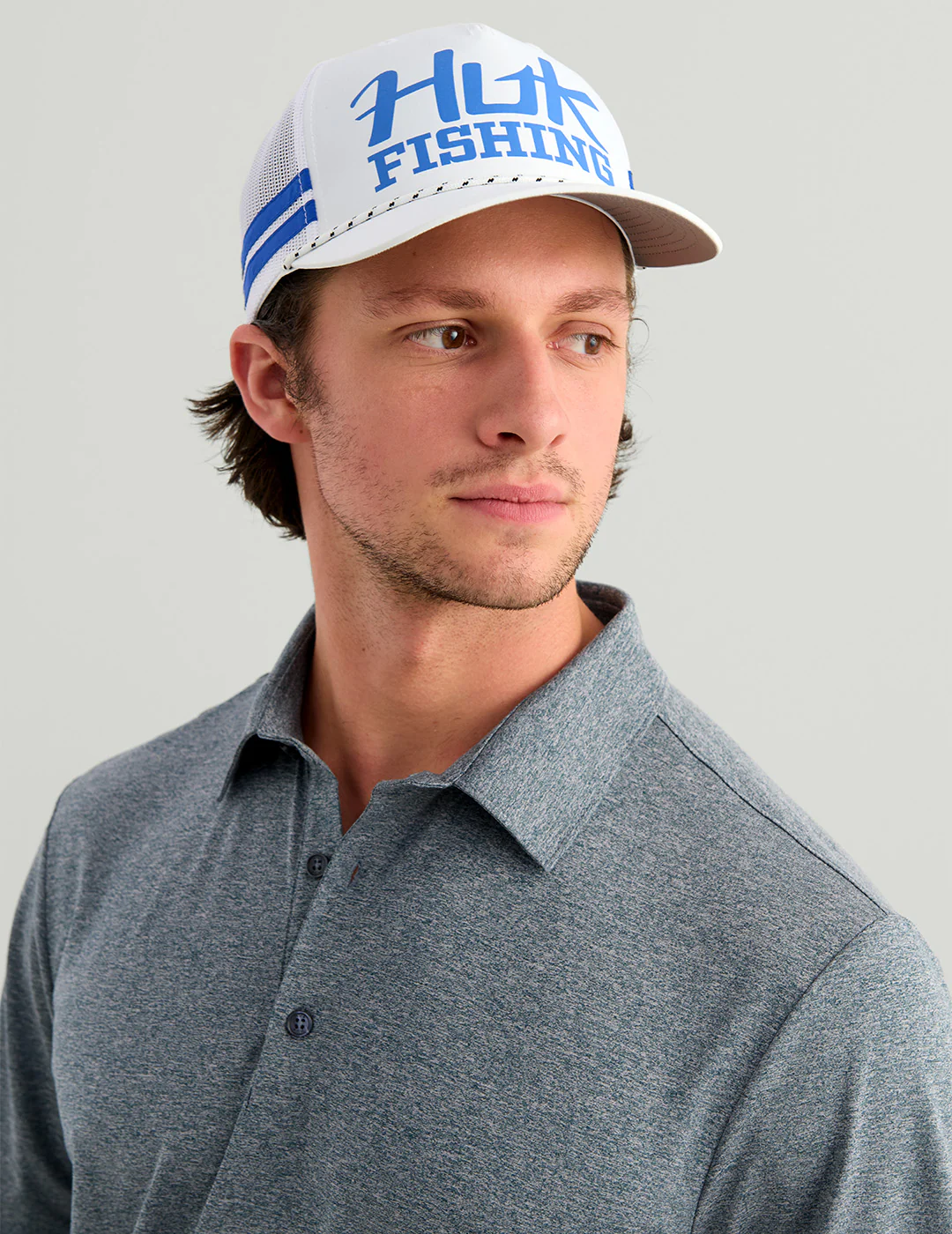 Pursuit Performance Polo - Stormy Blue Heather - Southern Belle Boutique