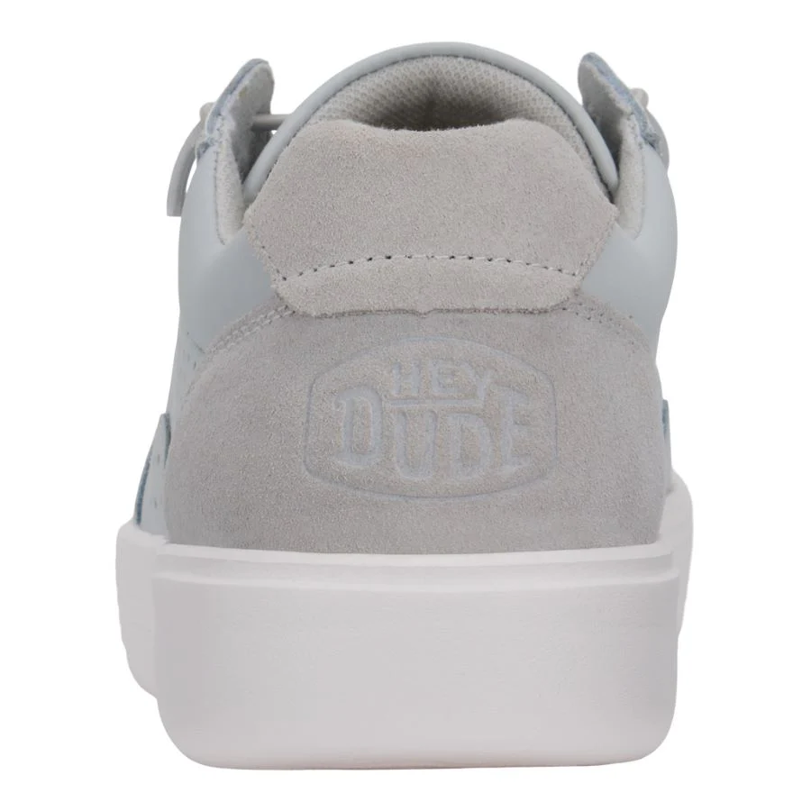 Hudson M Leather White - Southern Belle Boutique