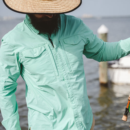 Withlacoochee L/S - Guide Green - Southern Belle Boutique