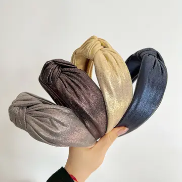 Holiday Metallic Knot Headband - Southern Belle Boutique
