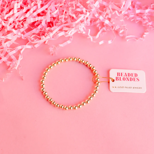 5MM Gold Bracelet - 6.75" - Southern Belle Boutique