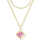Joelle Multi Strand Necklace - Gold Azalea Illusion        36 of 55
