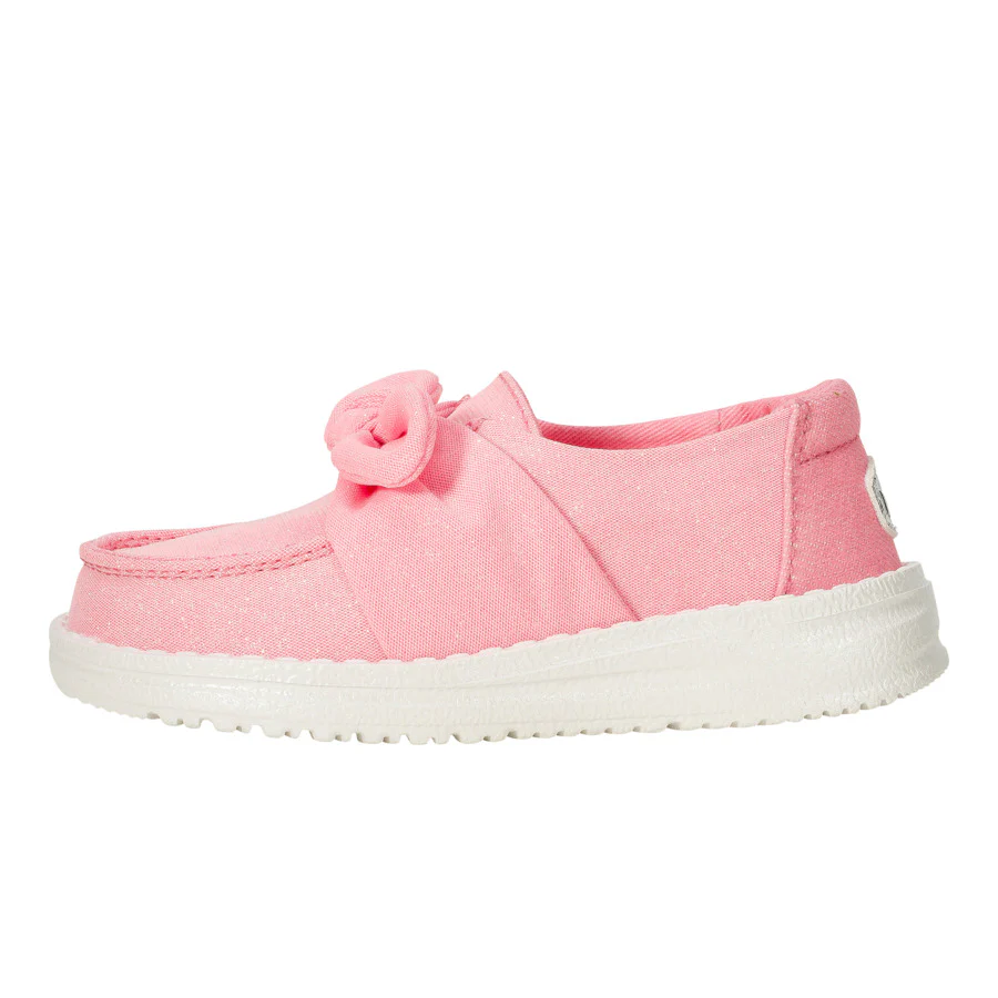 Wendy Bow Toddler Stardust Pink - Southern Belle Boutique