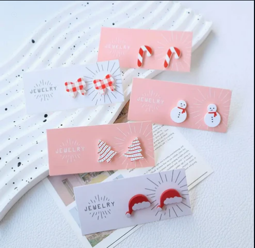 Cutesy Stud Holiday Earrings - - Southern Belle Boutique