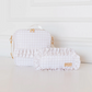 Plaid Ruffled Nylon Lunchbox - Nude - Southern Belle Boutique