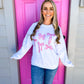 Pink Bow Sweatshirt - PreOrder - Southern Belle Boutique