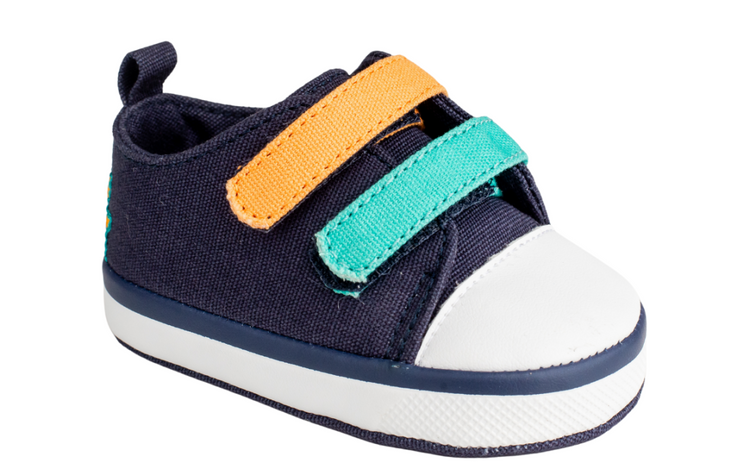 Shawn Navy Sneaker - Southern Belle Boutique