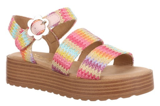 Journey Flatform Sandal Kids - Multi - Southern Belle Boutique