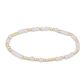 Hope Unwritten 3mm Bead Bracelet - Pearl - Southern Belle Boutique