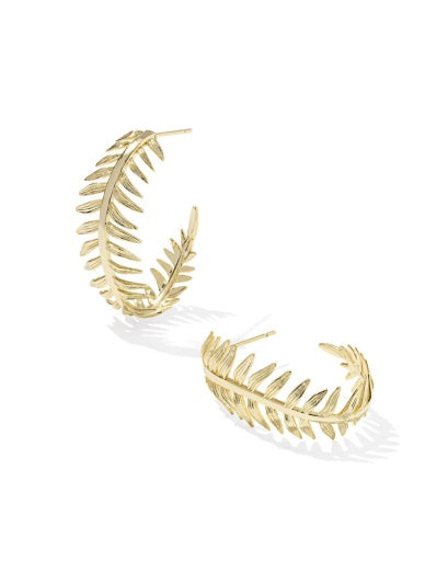 Kayla Hoop Earrings - Gold
