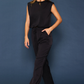 Black Relaxed Utility Pintucked Pants - Southern Belle Boutique