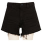 Jane High Rise Long Short - Black - Southern Belle Boutique