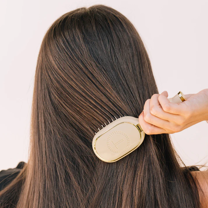 Mini Detangler Hair Brush - Medium Hair - Tortoise - Southern Belle Boutique