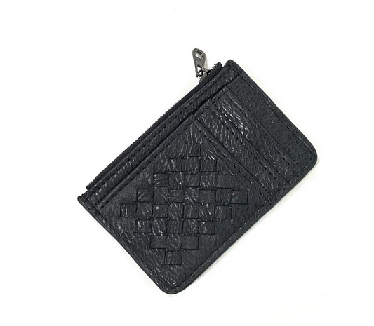 Key Chain Wallet (GunMetal) - Black