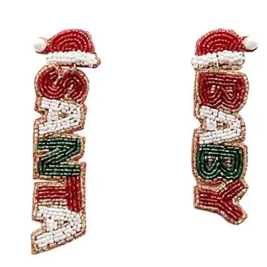 Santa Baby Beaded Earrings