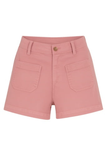 Carlisle Short - Peaches N Cream - Southern Belle Boutique