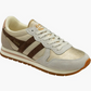 Daktona Blaze Trainer Gold/Dark Brown/Cameo - Southern Belle Boutique