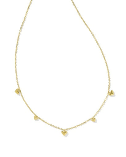 Phoebe Strand Necklace - Gold Metal