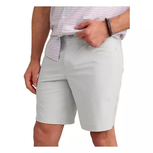 Huk Kona 9-Inch Chino Shorts - Seagull - Southern Belle Boutique