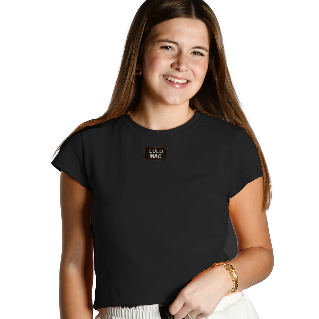 Lulu Mac Baby Doll Top SS - Black