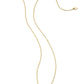 Grayson Stone Pendant Necklace - Gold Ivory Mother Of Pearl - Southern Belle Boutique