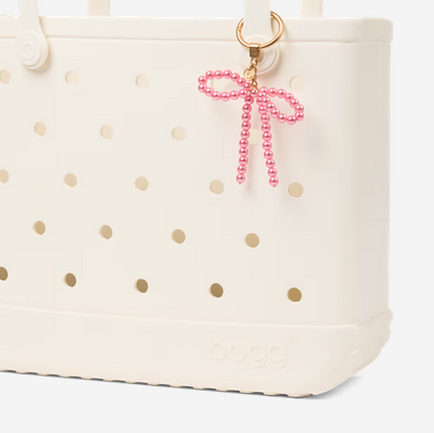 Bogg'd & Charmed - Pink Pearl Bow - Southern Belle Boutique
