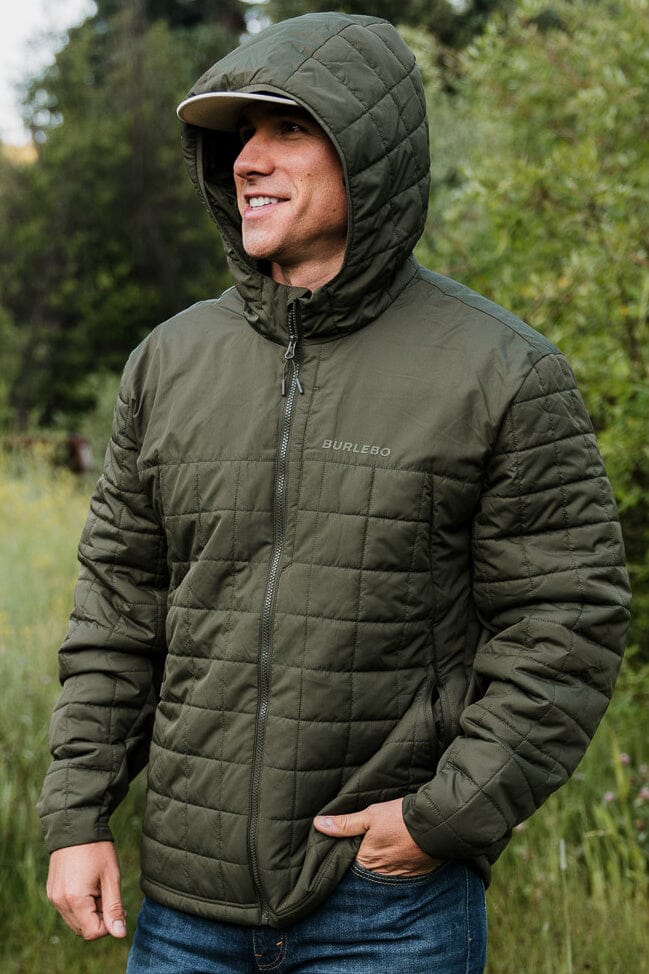 Puffer Jacket - Mallard Green