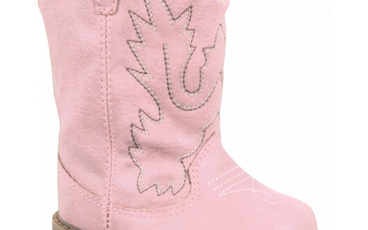 Pink Cowboy Boot Toddler - Southern Belle Boutique