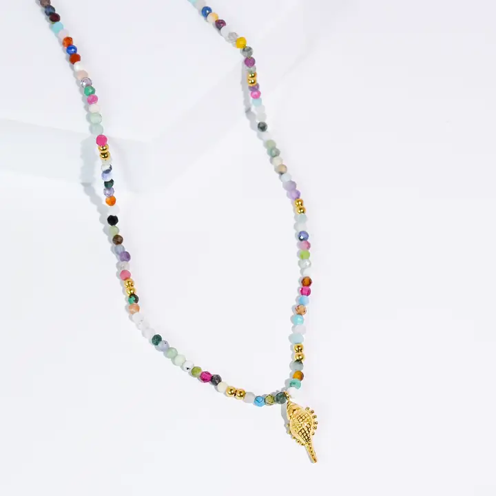 Seaside Confetti Necklace - Southern Belle Boutique