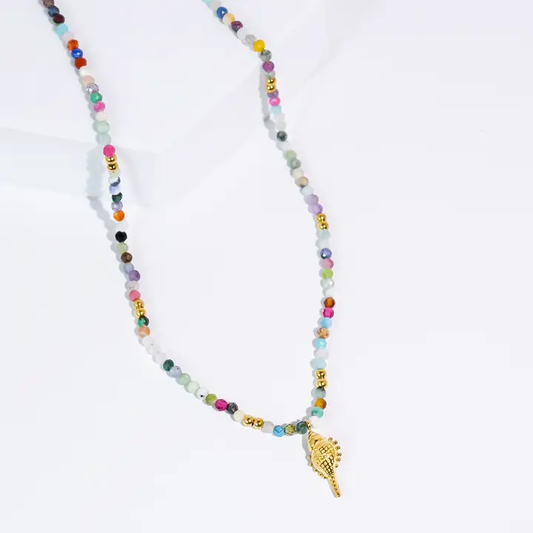 Seaside Confetti Necklace - Southern Belle Boutique