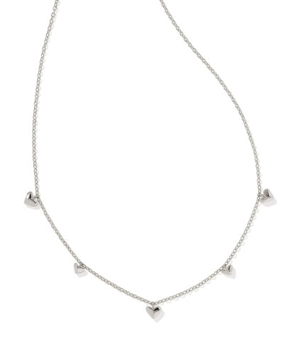 Phoebe Strand Necklace - Silver Metal