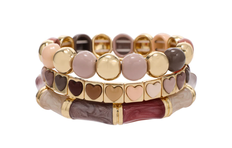Chic Neutral Stack Bracelet Set - Southern Belle Boutique