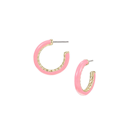 Eclipse Hoop Earrrings - Southern Belle Boutique