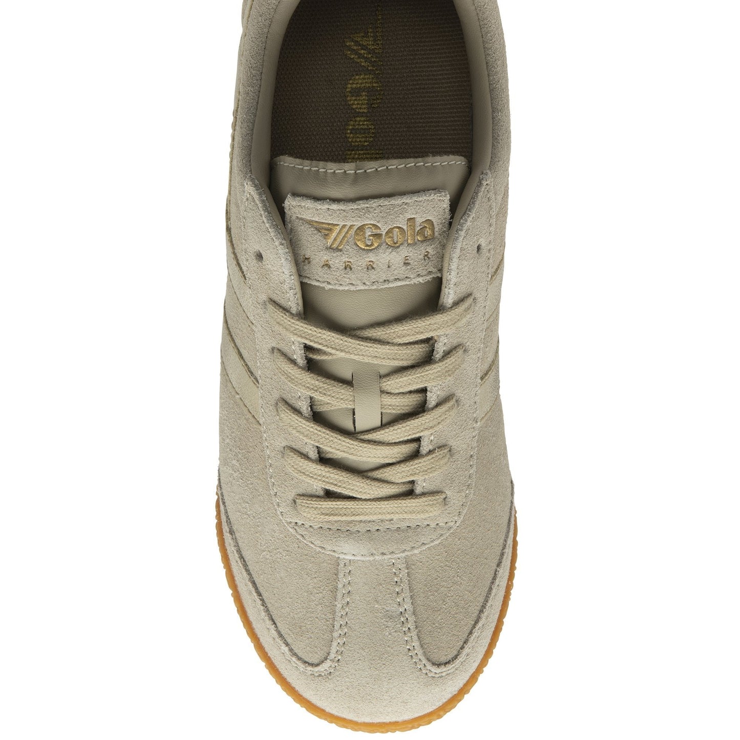 Harrier Mirror Trainer - Bone Gold Gum