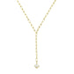 Shine Bright Pearl Lariat Necklace - Southern Belle Boutique