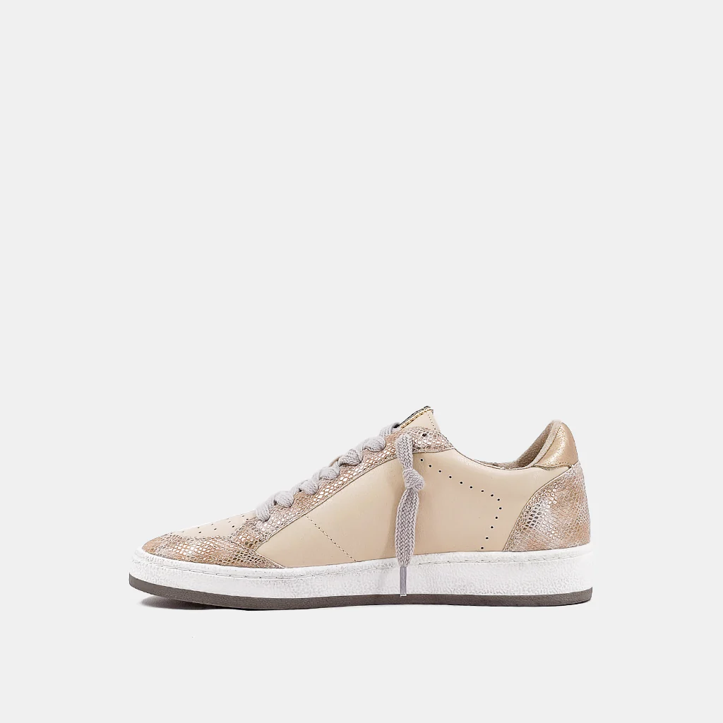 Paz Sneaker - Gold Snake - Southern Belle Boutique