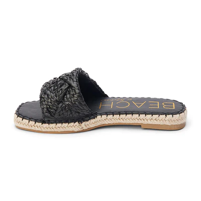 Ivy Slide Sandal - Black - Southern Belle Boutique