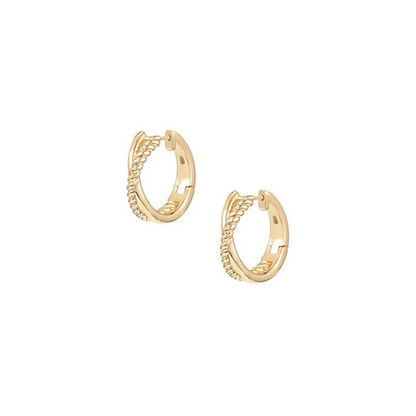 Legacy Mini Hoop Earrings in Gold - Southern Belle Boutique