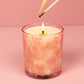 Sweet Grace Pink Bow Candle # 072