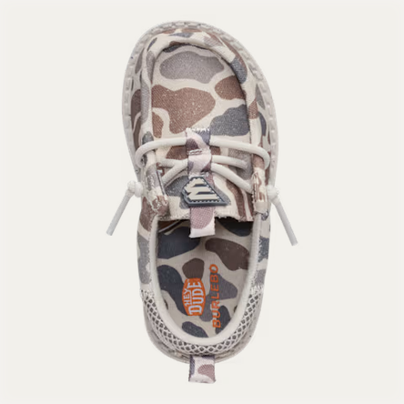 HEYDUDE X BURLEBO Wally Funk Toddler Deer Camo - Southern Belle Boutique