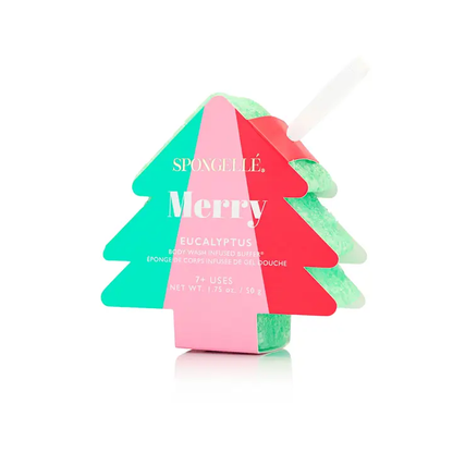 Spongelle’s® tree-shaped ornament body wash infused buffers - Southern Belle Boutique