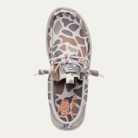 HEYDUDE X BURLEBO Wally Funk Deer Camo - Southern Belle Boutique