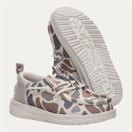 HEYDUDE X BURLEBO Wally Funk Toddler Deer Camo - Southern Belle Boutique