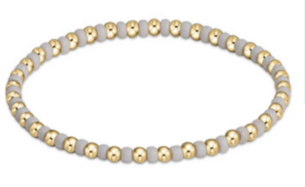 Gameday Hope Grateful Bracelet - White - Southern Belle Boutique