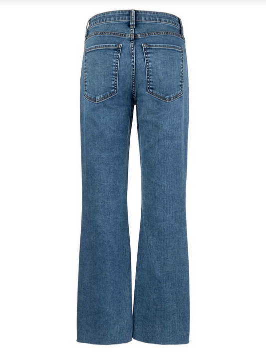 Kelsey High RIse Ankle Flare - Excitement - Southern Belle Boutique