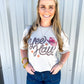 YeeHaw Pink Hat Tee - PreOrder - Southern Belle Boutique