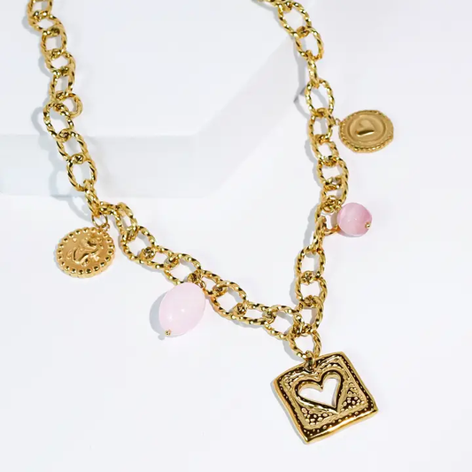 Sweetheart Charms Necklace - Southern Belle Boutique