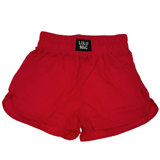 Lulu Mac Red Shorts - Southern Belle Boutique