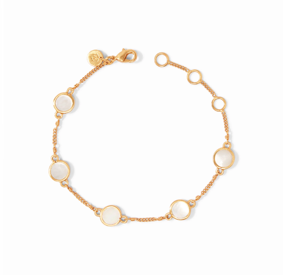 Valencia Delicate Bracelet Mother of Pearl - Southern Belle Boutique